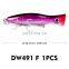 New 6-color new Popalua 13CM/43G plastic hard lure popper bait