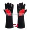 Leather Welding Gloves Anti-Cut Temperature Resistant Fire-Proof Cowhide Safety Gloves Hands Protection