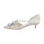 Women Low Heels Tie Design Sandals Shoes PU Handmade Rubber PK Ankle-wrap LAJHL240 Anti-slippery Lajwanti Designers/oem