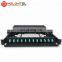 MT-1006 LC SC ST High Quality Fiber optic patch panel with rail 19 inch rack mount 12 24 port ODF Fiber Patch Panel