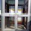 High quality KFC door commercial double glass entrance swing