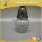 200ml Attractive Knight Shape Clear Glass Food Jar