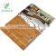 Large Organic Bamboo Cutting Board For Kitchen with 3 Built-In Compartments And Juice Grooves