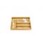 High Quality Wholesale Bamboo Kitchen Drawer Organizer Cutlery and Knife Storage Organizer Box