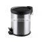 3L 5L 12L Trash Can Household Bathroom Kitchen Trash Bin Stainless Steel 410  Dustbin