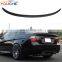 Carbon fiber rear trunk wing spoiler for BMW 3 series E90 M3 4 door sedan 2005-2011M3 style
