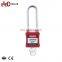 Manufacturer Cheap Price Nylon Body Long Shackle Safety Padlock