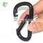 7.5*80mm D type Safety Carabiner snap hook spring hook plated Black Coated