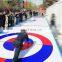 Portable Uhmwpe Synthetic Ice Skating Curling Game Rink