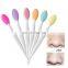 Silicone Lip Scrubber Blackhead Remover Facial Kit for Women Nose Cleansing Brush