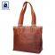 Modern Design Luxury Pattern Stylish Look Wholesale Cotton Sheeting Lining Women Genuine Leather Satchel Bag Manufacturer