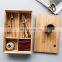 Customized 100% Natural Eco Friendly Durable Dried Fruit Bamboo Storage Box Home Storage & Organization Pantry Organizer
