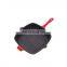 Non stick Cast Iron Frying Pan Enameled Skillet Square Grill pan