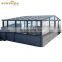 JYD customized glass house tempered glass Flat roof inclined sun room