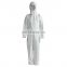 Industry Disposable Coverall Chemical Resistant Waterproof Coverall Suit Protect Clothing