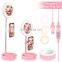 LED Makeup Ring Light Mirror Make Up Mirror Folding Self Ring Light Selfie Ring Mirror