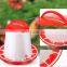 Hanging Poultry Feeder Plastic Poultry Fountain Chicken Drinker Waterer Kit Set