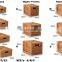 High Quality Rustic Woven Rattan Basket with Lid, Rattan Storage Basket Box, Laundry Basket Wholesale
