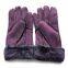 Winter Gloves Real Australia Double Face Sheepskin Ladies Sheepskin Leather Gloves for Women