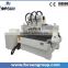2015 China New 3 head woodworking cnc rout for woodworking ,cnc router engraving machine for guitar, furniture, aluminum