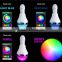 2015 Christmas Gift Led Bulb Bluetooth Speaker Wifi smart bulb bluetooth speaker with unlimited colors
