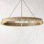 Custom Hotel Two Tier Light LED Designer Lamp Luxury Modern Pendant Light Vouvray Round Chandelier 60\