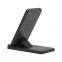 Slim foldable 15w wireless stand mobile phone holder portable fast wireless car charger
