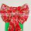 Giant Christmas Red Butterfly Bow Red Christmas Tree Bows/Christmas Tree decoration red bow