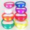 Hot Sale Glow in Dark Custom LOGO LED Bracelet Turn On Off LED Flashing Bracelets