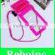 Long Clear PVC Waterproof Bag to Pack Mobile Phone
