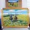 create impression oil painting from photograph landscape 01