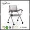 Wholesale plastic simple office chair with writing tablet