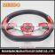 Unique design hot sale white leather steering wheels