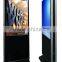 47"floor stand mounted double digital lcd advertising player touch screen display usb looping-advertisements ad