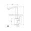 No.6005B Desk Mounted Chrome Palting Brass Kitchen Faucet, Health Kitchen Mixer Tap                        
                                                Quality Choice