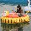 inflatable animal rider bumper boat for kids