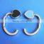 heart shape blue enamel handbag hanger