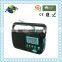 Best Seller Turquoise Portable AM FM Digital Clock Radio
