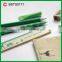 7pcs green animal paper recycle cute pencil