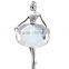 Beautiful Women Ballet Dancer Brooch
