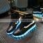 white hot sell LED light shoes adults casual sneakers fashion for women, cheap price LED shoes casual fashion flash light