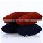 Flocking PVC inflatable travel pillow