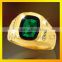 Brass cheap campionship hand rings new design mens rings with stones