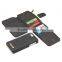 Caseme card slot PU leather flip case for iphone SE/5/5S 2in1 phone back cover and zipper wallet holder case for iphone SE