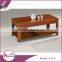 Hot sale living room furniture sets simple design mdf board cheap modern durable wooden coffee table