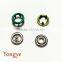 Newfashioned colorful ring prong snap button for wear