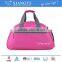 Multicoloured travel duffel bag,sports gym bag