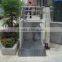 outdoor hydraulic wheelchair platform lift for disabled people