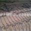 arc top wrought iron residential driveway fence gate