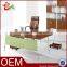 2014 new model high quality wooden modern business office desk M6547